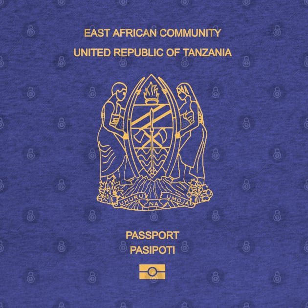 Tanzania passport by Travellers
